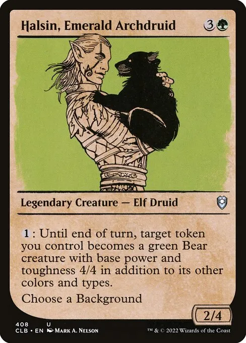 mtg badger cards Magic The Gathering - Bloomburrow Commander