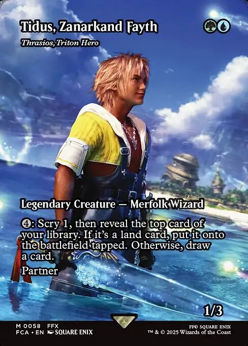 Tidus, Zanarkand Fayth & // Commander (Thrasios, Triton Hero