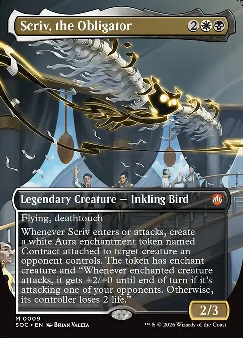 Silverquill Influence Precon Decklist (2026) // Commander (Killian