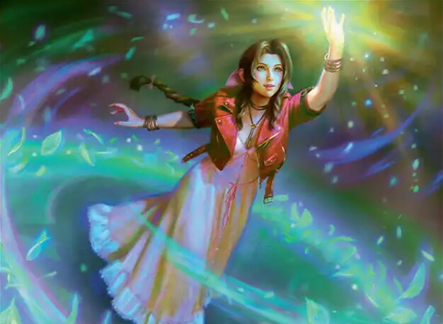 aerith mtg commander deck MTG Commander EDH Deck Aerith Gainsborough 100 Magic Cards Custom Deck  Final Fantasy Life Gain Counters