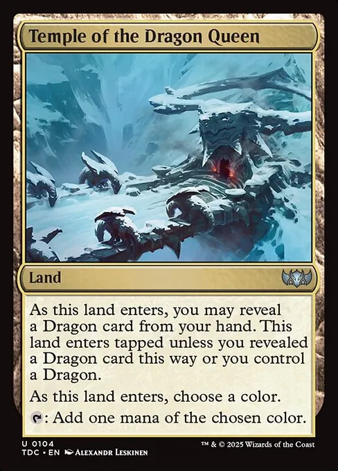 Temur Roar (Tarkir Dragonstorm Commander Precon Decklist) // Commander  (Eshki, Temur's Roar) deck list mtg // Moxfield  MTG Deck Builder