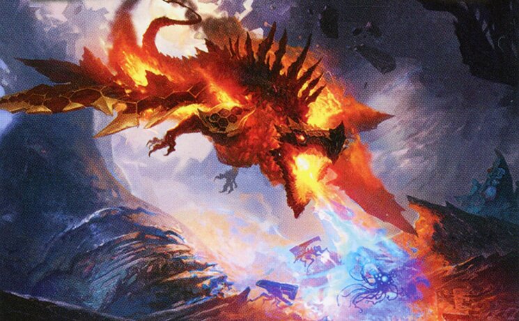 Red - Chiss-Goria, Forge Tyrant (Artifact) // Commander (Chiss