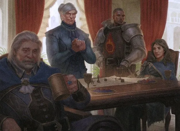 Azorius] The Council of Four - Carddraw Negotiation // Commander 