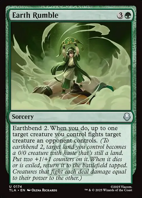best earthbending cards mtg Earthbender Ascension