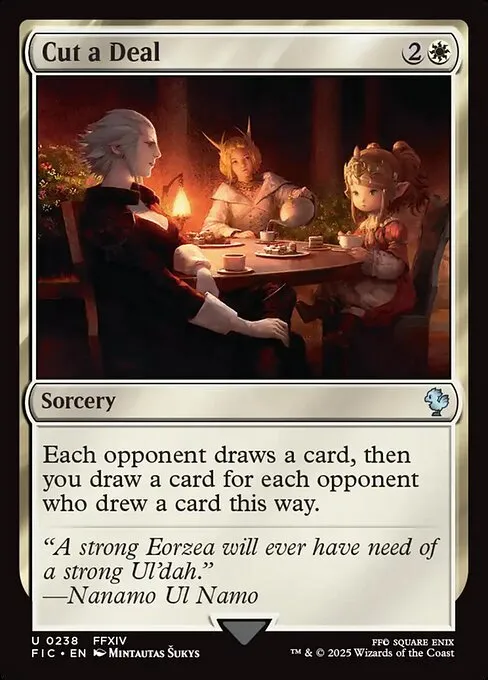Scions & Spellcraft (Final Fantasy Commander Precon Decklist