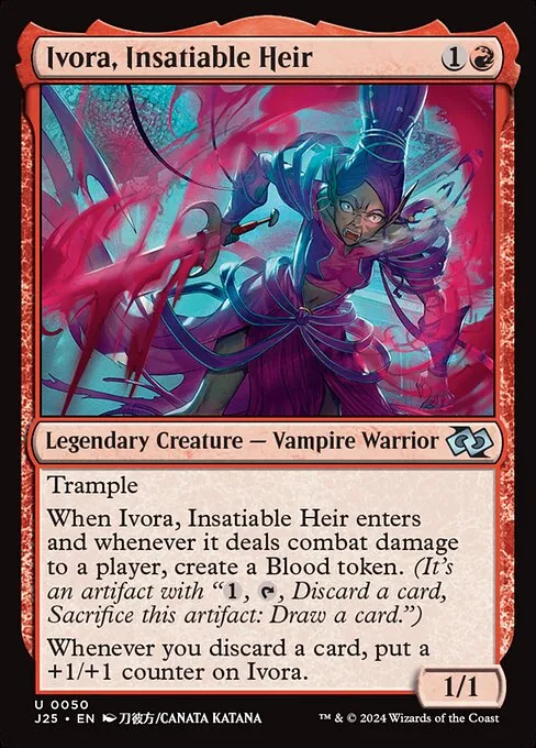 EDH blood tokens // Commander (Ivora, Insatiable Heir) deck list mtg //  Moxfield  MTG Deck Builder
