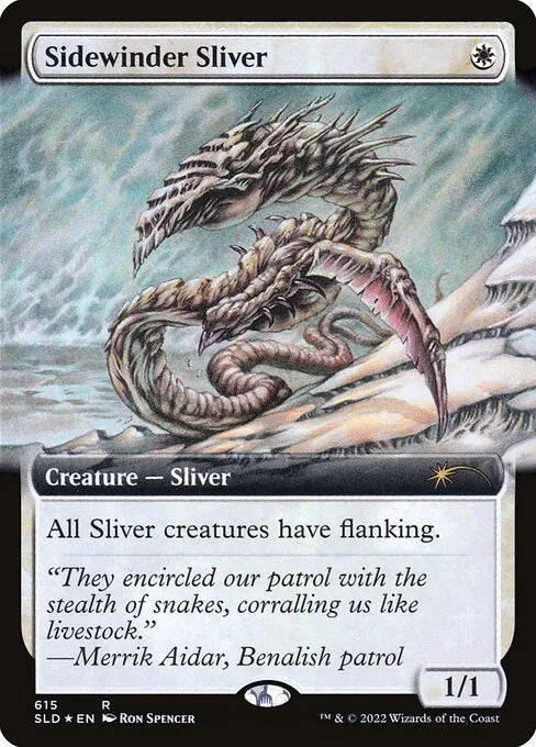 MTG　スリヴァー　secret lair ボーナスシート　拡張foil セット MTG】SecretLairのボーナスシートにスリヴァーの拡張Foilが多数