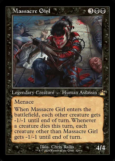 Massacre girl // Pioneer deck list mtg // Moxfield — MTG Deck Builder