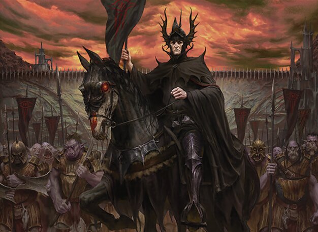 The Hosts of Mordor (upgraded w/ better Sauron as commander) : r/EDH