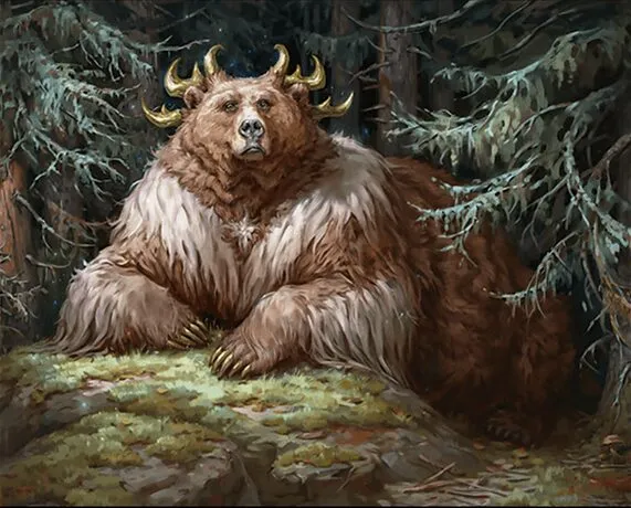 マジック：ザ・ギャザリング kuma Kuma // Commander (Kudo, King Among Bears) deck list mtg