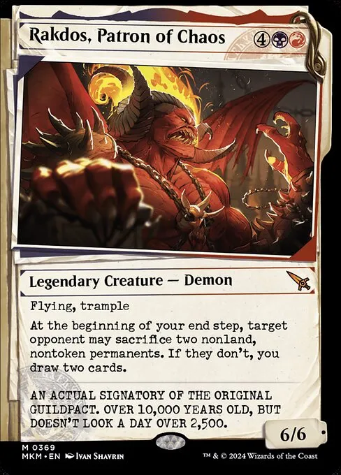 Dastardly Devils - Commander (Rakdos, Patron of Chaos)