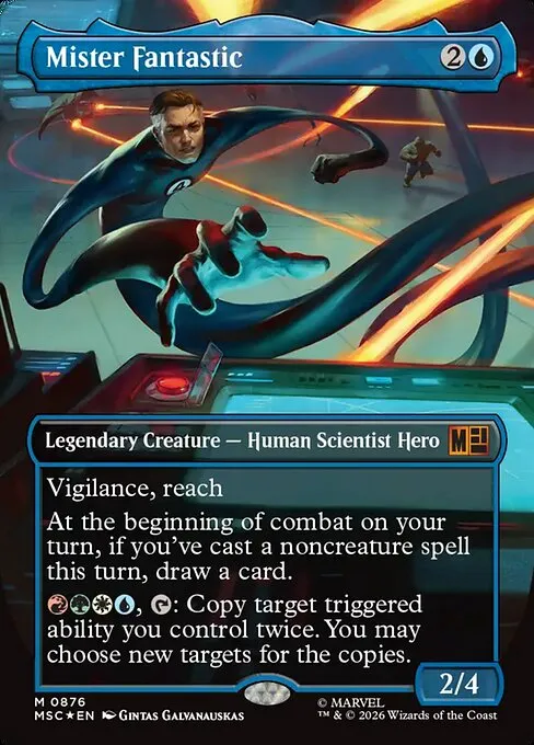 Fantastic Four Precon With Upgrades // Commander (Mister Fantastic