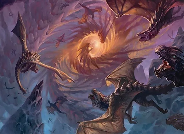 best play from exile cards mtg Tiamat [Dungeons & Dragons: Adventures in the Forgotten Realms]