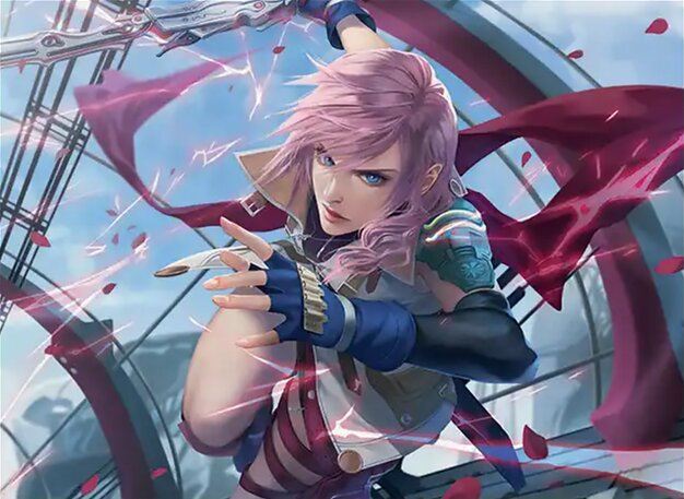 Lightning FF13 // Commander (Lightning, Army of One) deck
