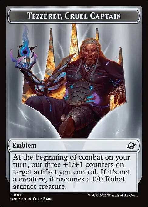 マジック：ザ・ギャザリング MTG Tezzeret, Cruel Captain EOE M 287 マジック：ザ・ギャザリング MTG Tezzeret, Cruel Captain EOE M 287