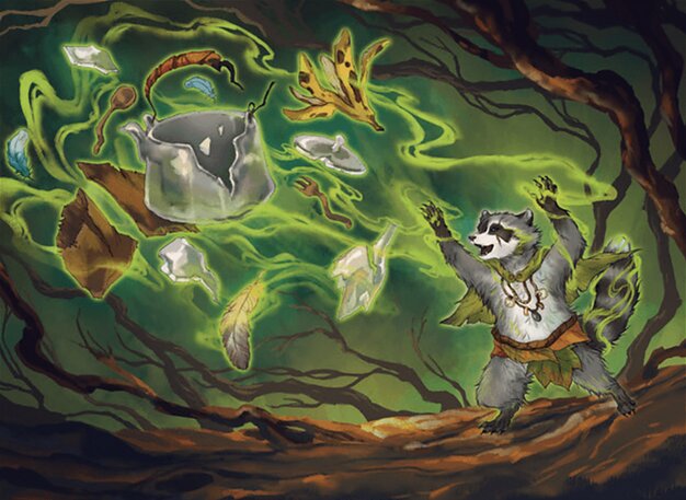 racoon card sleeves Ryker main image 0