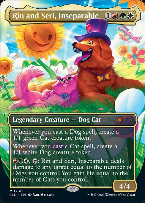Rin and Seri, Inseparable // Commander (Rin and Seri, Inseparable) deck  list mtg // Moxfield  MTG Deck Builder