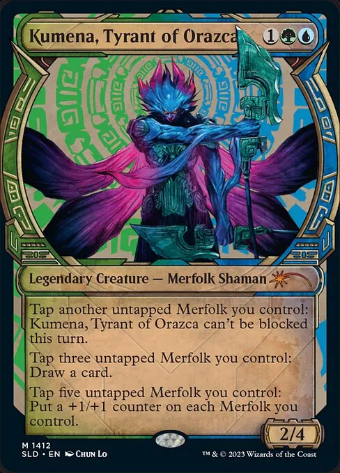 The Actually Good Merfolk Commander // Commander (Kumena, Tyrant of Orazca)  deck list mtg // Moxfield  MTG Deck Builder