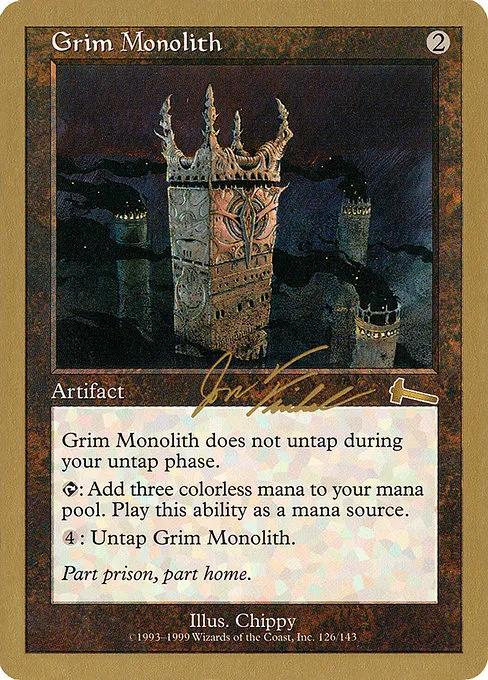 MtG World Champ. Decks2000【Jon Finkel】 Jon Finkel Decklist [World Championship Decks 2000] | MTG