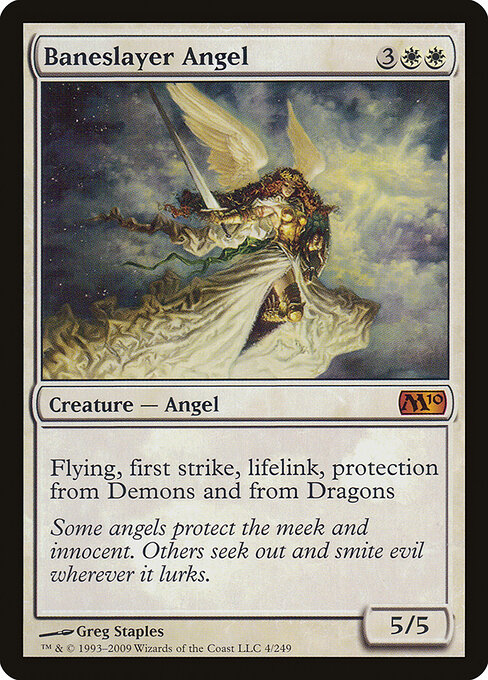 Baneslayer Angel Magic: The Gathering card