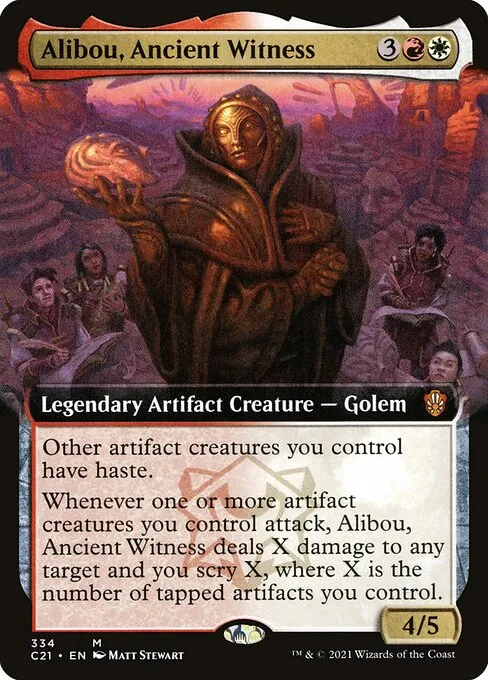 Iron Maiden - Alibou, Ancient Witness // Commander / EDH (Alibou 