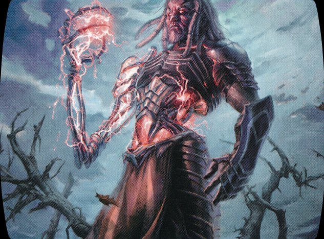 mtg tezzeret commander deck Edge of Eternities Playmat: Tezzeret, Cruel Captain main image 1