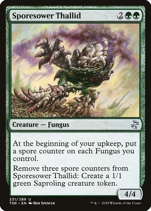 mtg spore commander deck MTG Commander Deck EDH Deck Ghave, Guru of Spores 100 Magic Cards Custom  Deck Tokens Saprolings Counters main image 1