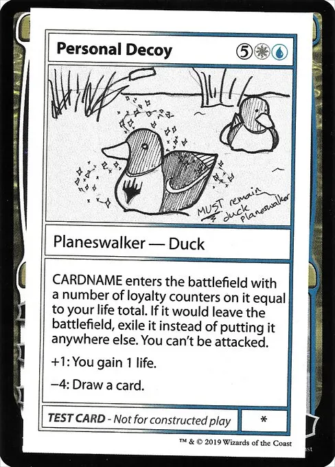MTG Personal Decoy 1枚 Personal Decoy // Moxfield — MTG Deck Builder
