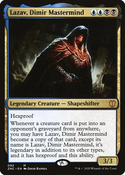 Lazav CMDVS - Commander (Lazav, Dimir Mastermind)