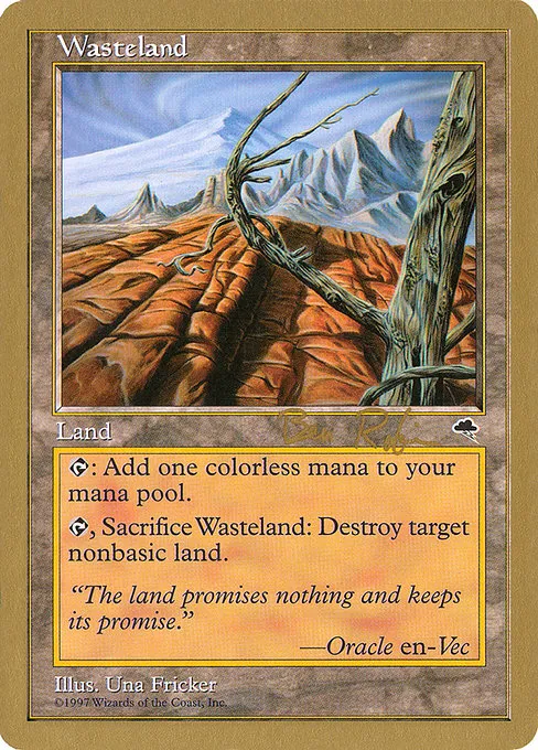 Ben Rubin, Finalist (World Championship Decks 1998