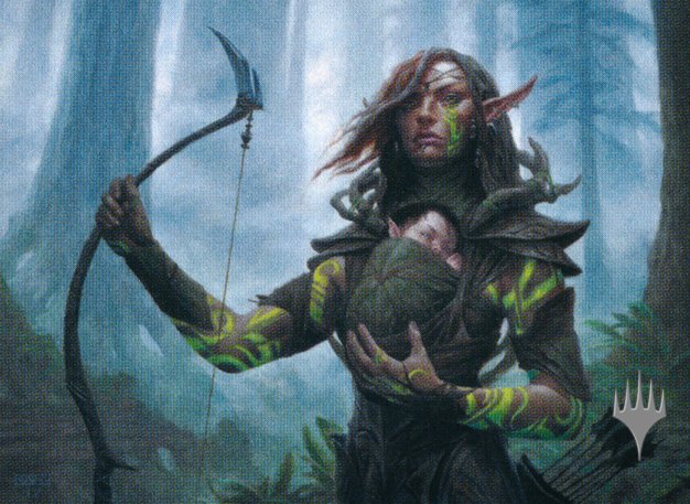 Elf Tribal ***Custom Commander Deck*** Marwyn the Nurturer Elves Magic Cards 