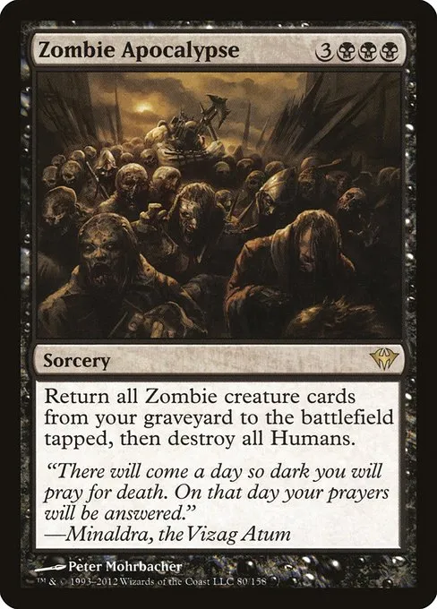 Zombies // Commander (Wilhelt, the Rotcleaver) deck list mtg