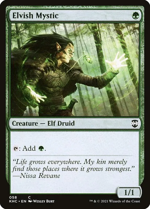 Elven Empire (Kaldheim Commander Precon Decklist