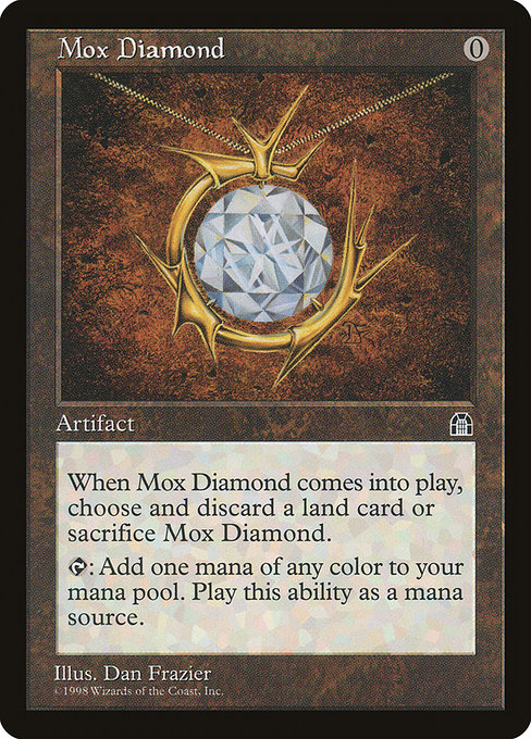 Mox Diamond Moxfield An Mtg Deck Builder Site For Magic The Gathering