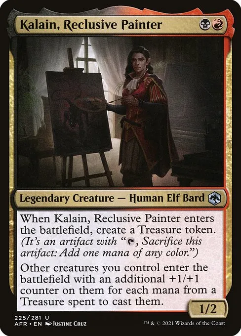 Kalain Reclusive Painter Moxfield An Mtg Deck Builder Site For Magic The Gathering