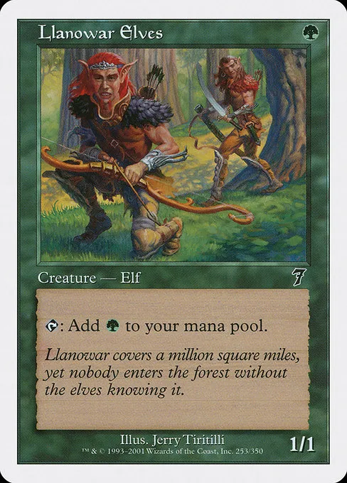 Llanowar Elves // Moxfield — An mtg deck builder site for Magic