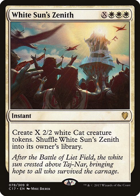 White Sun S Zenith Moxfield An Mtg Deck Builder Site For Magic The Gathering