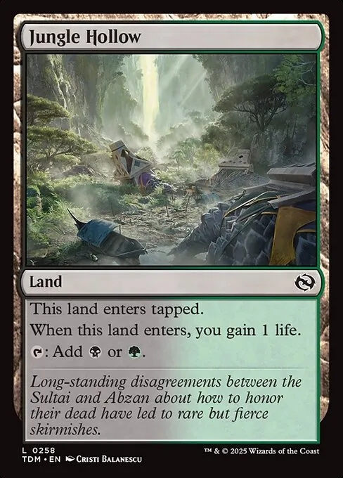 Llanowar Wastes 1x FOIL MTG M15 Core Set Rare MINT black green land