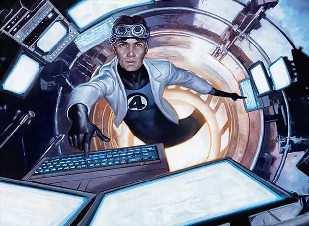 Computer Reed Man Photo Reed Richards, Smartest Man - Marvel Super Heroes Commander (msc) #636 ...