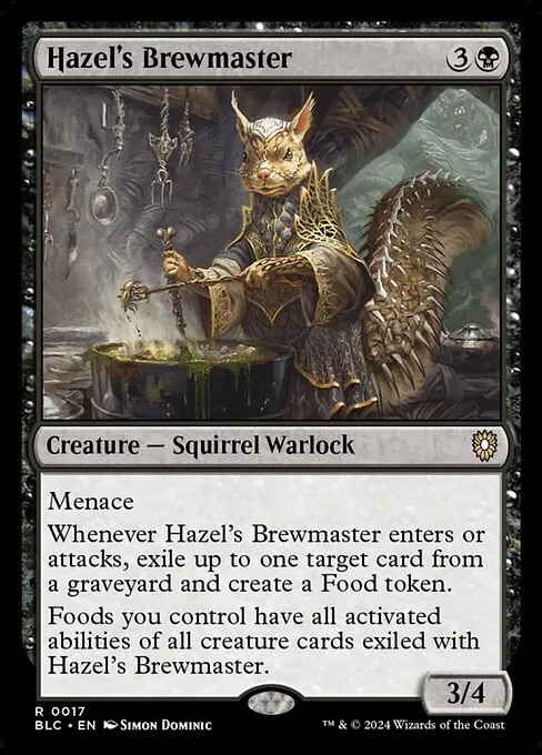 food grade: B! for budget // Commander (Gyome, Master Chef