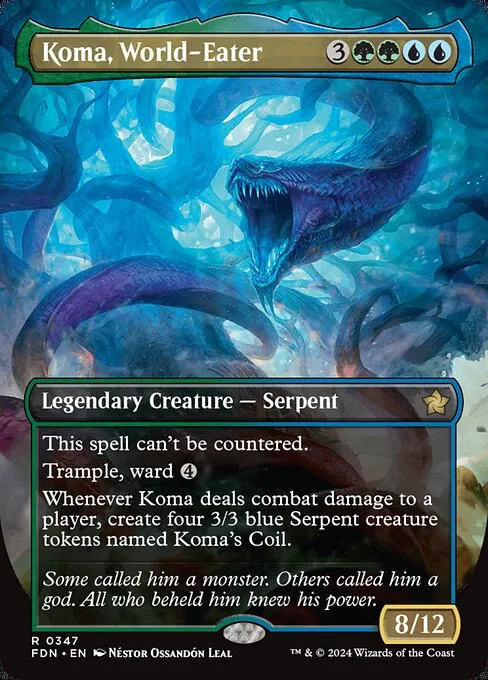landfall snakes // Commander (Koma, World-Eater) deck list mtg // Moxfield   MTG Deck Builder