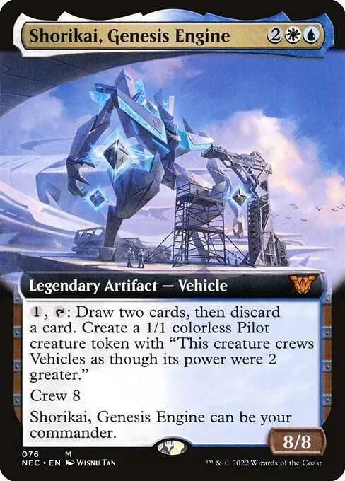 Shorikai Vehicles // Commander (Shorikai, Genesis Engine) deck list mtg //  Moxfield  MTG Deck Builder