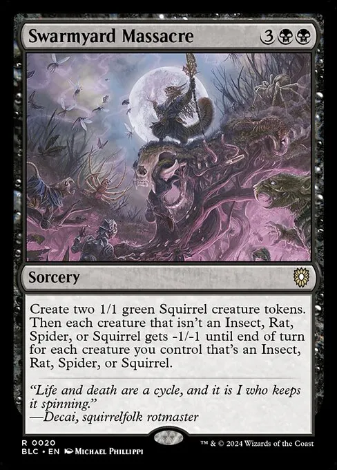 commander decks mtg Magic The Gathering Bloomburrow Commander Deck Squirreled Away main image 0