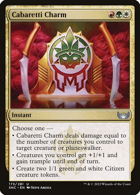 舞台座一家の喧騒統率者デッキ(英語) Cabaretti Cacophony Streets of New Capenna Commander Deck - Cabaretti Cacophony