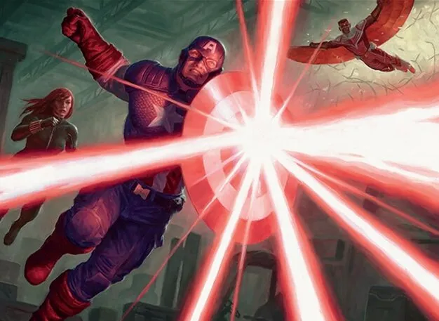 EDH Captain America, First Avenger (Jeskai Equipment Theme