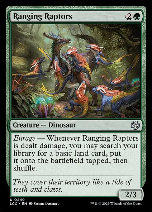 Prophet's Endo-Raptor - Commander (Indoraptor, The Perfect Hybrid)