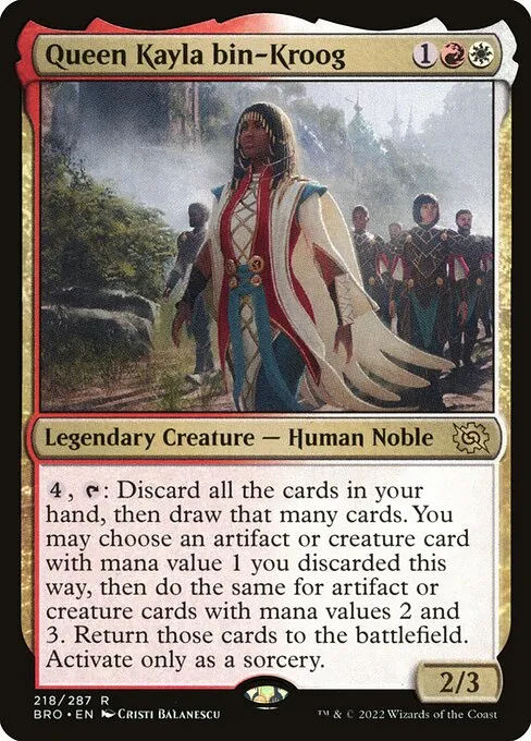 Queen Kayla's Tap Dance // Commander / EDH (Queen Kayla bin-Kroog