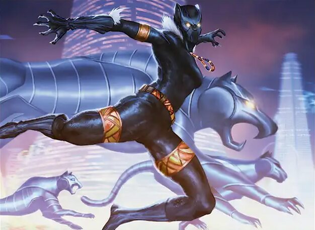 Shuri, the Black Panther / Artifact Tokens - Commander (Shuri, the
