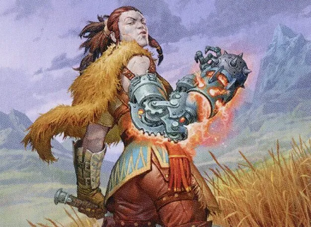hadoken mtg card Lightning Bolt | Secret Lair Prowess (Whenever you cast a noncreature spell Hadoken // Commander (Vikya, Scorching