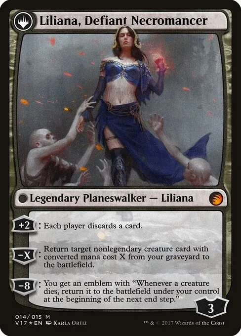 mtg liliana commander deck Can of the Dark Realms be used as a in a Magic the Gathering deck? where X is the number of Swamps you control. What are key cards in